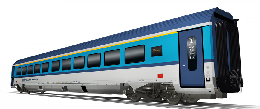Czech Railways orders 180 Viaggio Comfort passenger cars